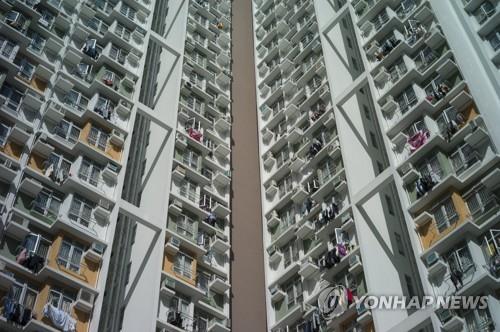 홍콩 아파트 [홍콩 EPA 연합뉴스 자료사진. 재판매 및 DB 금지]