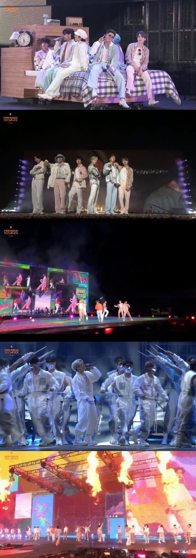 그룹 방탄소년단 온라인 콘서트 'BTS 퍼미션 투 댄스 온 스테이지' /사진=빅히트뮤직