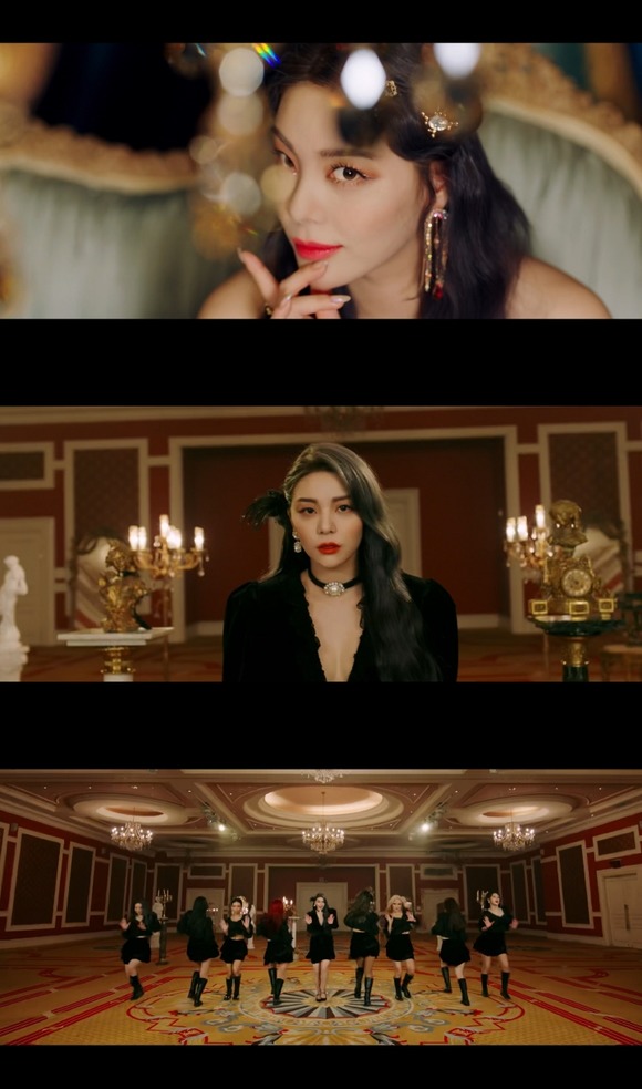 에일리가 정규 3집 타이틀곡 '가르치지마' 뮤직비디오 티저를 공개했다. /더라이브 제공