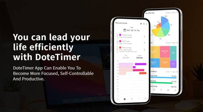 시간 관리 앱 도트타이머 (제공=스마트동스쿨)