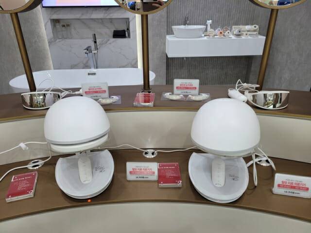 LG전자, 메디헤어(탈모 치료 의료기기)와 아이케어(눈가 피부 집중관리),