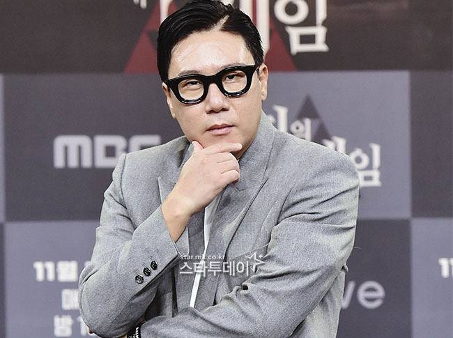 `피의 게임` 제작발표회에 참석한 이상민. 제공| MBC