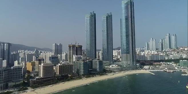 부산 해운대구 엘시티.
