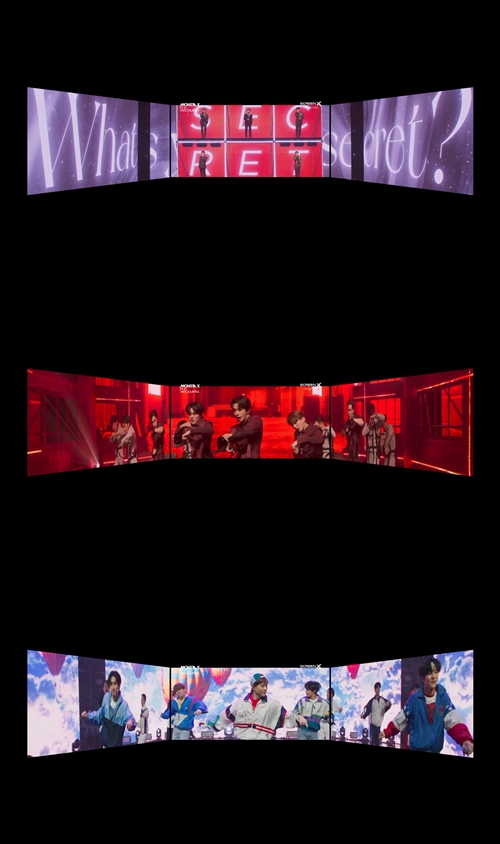 ‘MONSTA X : THE DREAMING(몬스타엑스 : 더 드리밍)’이  스크린X 예고편을 공개했다. 사진=Trafalgar Releasing & CJ 4DPLEX