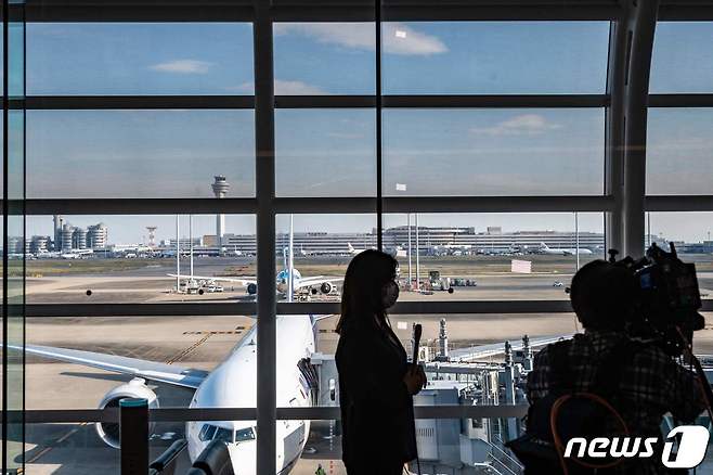일본 도쿄 하네다 국제공항 © AFP=뉴스1