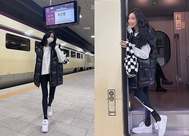 Girls Generation Tiffany Young gets on train to BusanTiffany Young posted several photos on her Instagram account on Wednesday, along with an article entitled Train to Busan.In the photo, Tiffany Young looks as excited as a child on a train; sporting slender legs in leggings, he produced a youthful look with an overfit padding vest.Tiffany Young also attracted attention by not putting a musical Chicago script on the train.Fans cheered with comments such as Fanipani, It is so cute and It is really pretty.On the other hand, Tiffany Young will perform the musical Chicago at the Busan Dream Theater on the 27th and 28th.