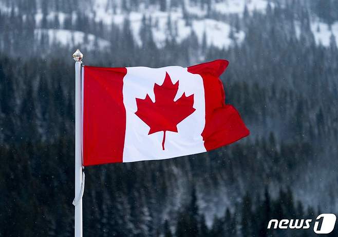 캐나다 국기. © AFP=뉴스1