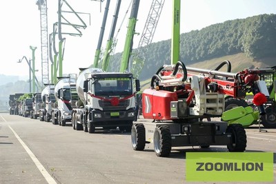 Zoomlion Reveals 16 New Energy Products, Fully Embracing Green Manufacturing and Empowering Sustainable Global Growth (PRNewsfoto/Zoomlion)