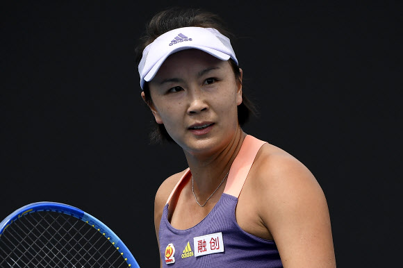 중국 테니스 스타 펑솨이AP 연합뉴스
