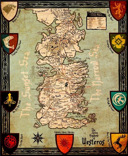 [칠왕국]https://www.tallengestore.com/products/art-from-game-of-thrones-seven-kingdoms-of-westeros-map-canvas-prints