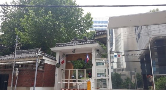 서울 서대문구에 위치한 주한 프랑스 대사관. [연합뉴스]