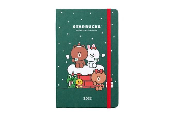 스타벅스X라인 프렌즈 노트. 가격은 40,000원. /사진=스타벅스