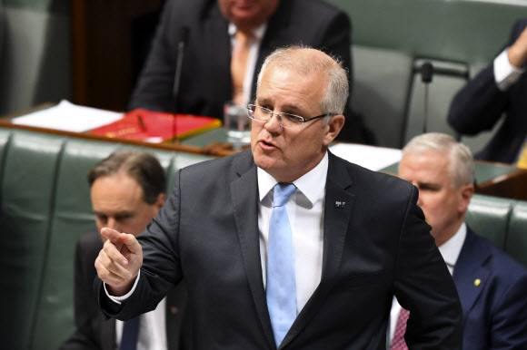 스콧 모리슨 호주 총리. 서울신문 DB