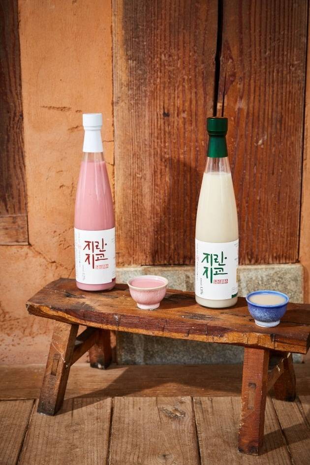 100일 동안 발효하고 90일 동안 숙성 과정을 거치는 지란지교.