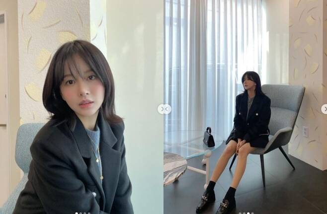 Actor Han Bo-reum has attracted attention by revealing the recent appearance of Barbie doll visuals.Han Bo-reum posted several photos on his 17th day with his article Cold through his instagram.Han Bo-reum in the photo is a black jacket with short bottoms and shows perfect microfiber legs.Han Bo-reum, staring at the camera, catches the eye with a doll visual that causes admiration.Fans responded, You are pretty, Be careful with the cold, and You are beautiful no matter what you wear.On the other hand, Han Bo-reum met with fans in the KBS2 weekend drama Oh! Samgwang Villa!