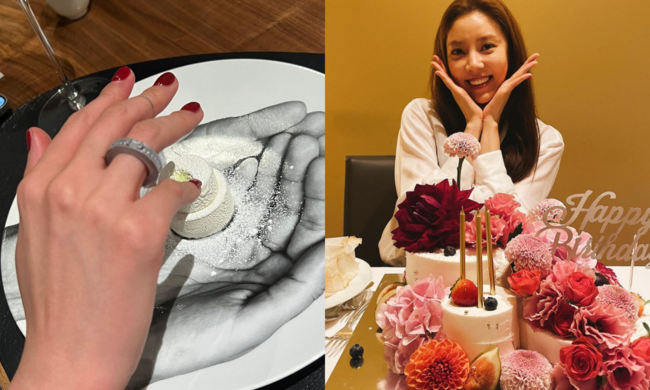 Singer and Actor Son Dam-bi was embroiled in marriage rumors less than a month after his public devotion, as he also revealed a surprise ring finger.On Thursday, Son Dam-bi deposed several photos through his personal Instagram account.The photo shows Son Dam-bi enjoying a menu that is worth eating at a glance at a luxurious restaurant.In particular, he showed a happy smile when he saw the expensive luxury brand Bs Ring decorated dessert.In addition, he caught the attention of fans by wearing a bling bling on the fourth finger of his left hand, not the other finger.Fans are wondering if Lee Kyou-hyuk received it as a gift.The netizens commented on her photo, saying, Ring is not unusual ~ ~ ~ ~ ~ ~ ~ ~ and paying attention to his Ring.Even Wow!!!!, Anagement ring (Ring), Happy big celebration, is it Ring?, Wow...Did you get the Proposal?, Do you think its Ring?Of course, the photographs can not be judged quickly, but it seems that their marriage theory has turned around because they are two people who have been in the right age of marriage.Earlier, Son Dam-bi started a public relationship with Lee Kyou-hyuk on December 2.Son Dam-bi is meeting Lee Kyou-hyuk, and its been about three months since I started dating as Friend, the agency said.Former speed skating national team player Lee Kyou-hyuk retired from his career after the 2014 Sochi Winter Olympics.It was known that he was born with a natural athletic nerve, so he got close to Son Dam-bi and got together for three months.As fans are cheering for healthy couple Son Dam-bi - Lee Kyou-hyuk, they are doubling fans curiosity because there is no special comment whether or not the marriage story is already coming and going in a month of open devotion.Meanwhile, Son Dam-bi is currently appearing on the IHQ entertainment program My sister shoots! and is releasing daily life to fans through personal YouTube channels and SNSSNS