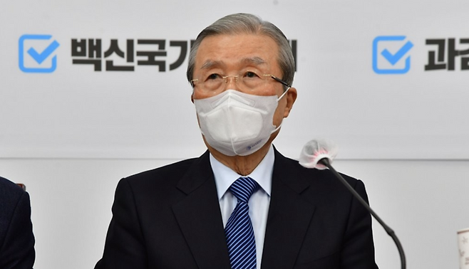 국민의힘 김종인 총괄선대위원장. / 사진=연합뉴스