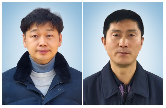 제일약품 생산본부 김주일(왼쪽), 김태환 과장. <제일약품 제공>