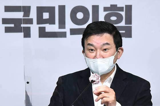 원희룡 국민의힘 정책본부장. 김경록 기자