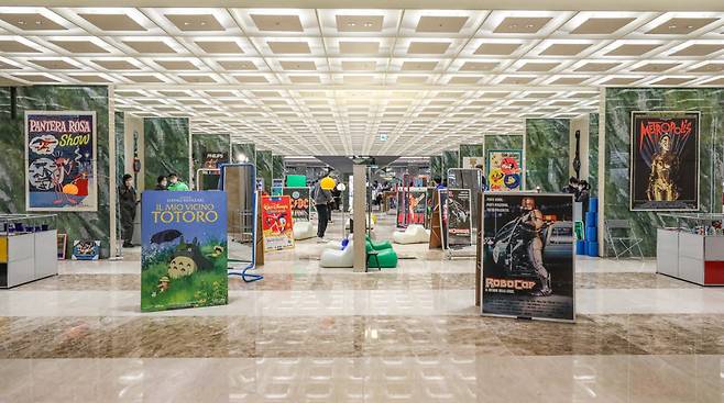 현대백화점 판교점 4층 유플렉스 아이코닉 스퀘어 전경