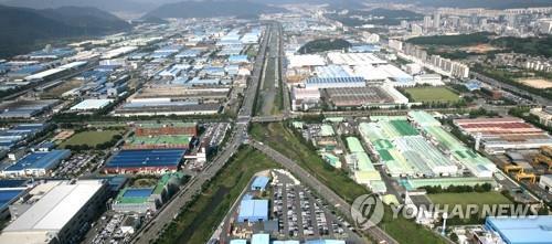 경남 제조업 핵심 창원국가산업단지 전경 [연합뉴스 자료사진]