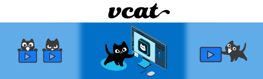 'VCAT(브이캣)'이라는 브랜드명은 Visual Creative Automation Tool의 약자로 중의를 가진 단어다. 인공지능이 영상창작을 알아서 해주는 도구라는 의미와 귀여운 아기 고양이도 클릭 몇 번이면 만들 수 있을 정도의 쉬운 유저 인터페이스의 서비스라는 의도가 함께 들어 있는 것이다.