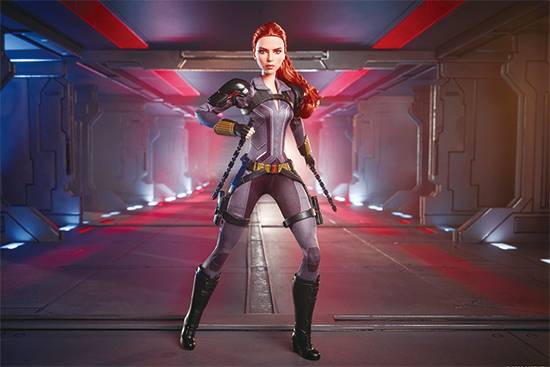 성인 ‘컬렉터’를 겨냥한 바비 인형도 인기다.