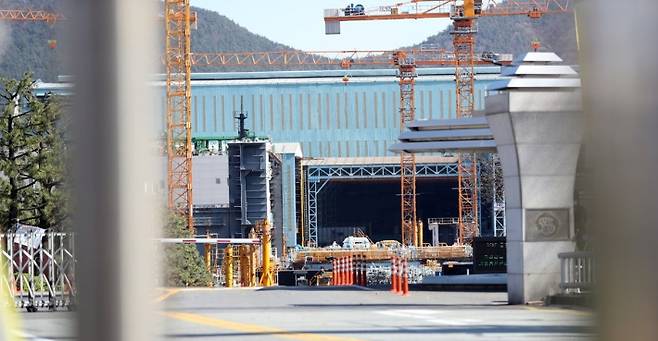 대우조선해양. 연합뉴스