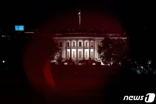 13일(현지시간) 늦은 오후 미국 워싱턴DC 소재 백악관 전경 2022.01.13 © AFP=뉴스1