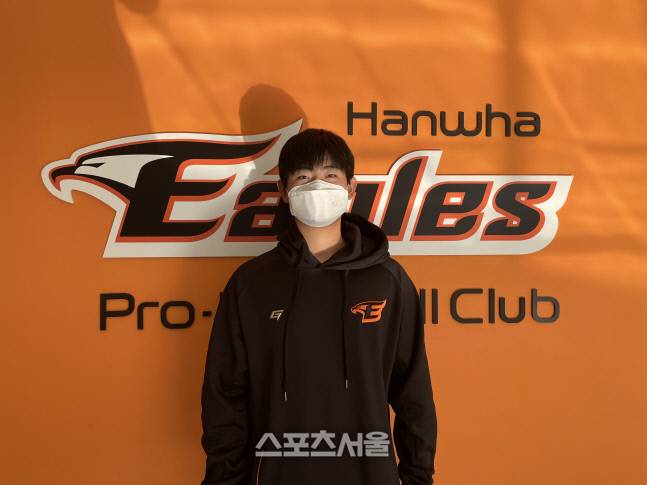한화 신인 포수 허인서. 서산|최민우기자 miru0424@sportsseoul.com