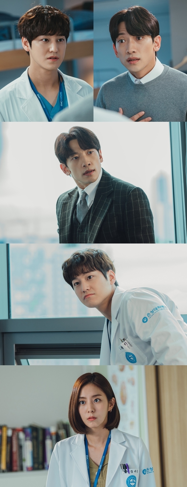 Rain and Kim Bum of Ghost Doctor show off Tom and Jerry Chemie, who are tit-for-tat when they get a break.In the 5th episode of the TVN Monday drama Ghost Doctor (directed by Boo Sung-chul/playplayplayed by Kim Sun-su/production studio Dragon, Bon Factory), which airs at 10:30 p.m. on January 17, a childish fight will take place between Rain (played by Cha Young-min) and Kim Bum (played by Ko Seung-tak).Earlier, Ko Seung-tak had surgery on behalf of An, who had injured his hand.Cha Young-min, who found out that it was a situation made up of a conspiracy between An Taihun and Han Seung-won (Tae In-ho), is also angry.Ko Seung-tak came into the operating room and told Cha Young-min, who gave him a chance to live, Lets save the patient, Mr. Cha Young-min, and he revealed that he was seen as a ghost.SteelSeries, which was unveiled on the 17th, was caught by Cha Young-min, who had a look of something, and a combination of injustice and surprise.It raises curiosity about why the two people who are developing into an inseparable relationship between Bingui and reception showed a conflicting reaction.In another Steel Series, Cha Young-min is frowning and embarrassed, while Ko Seung-tak is making a humorous look with a close-up look.In particular, they are waiting for the broadcast that they are fighting a childish fight and are facing an unexpected catastrophe.Jang Se-jin (Yui-Bun), who faced an unexpected situation here, is curious because he creates a big eye with absurdity and an atmosphere that seems to make no sense.