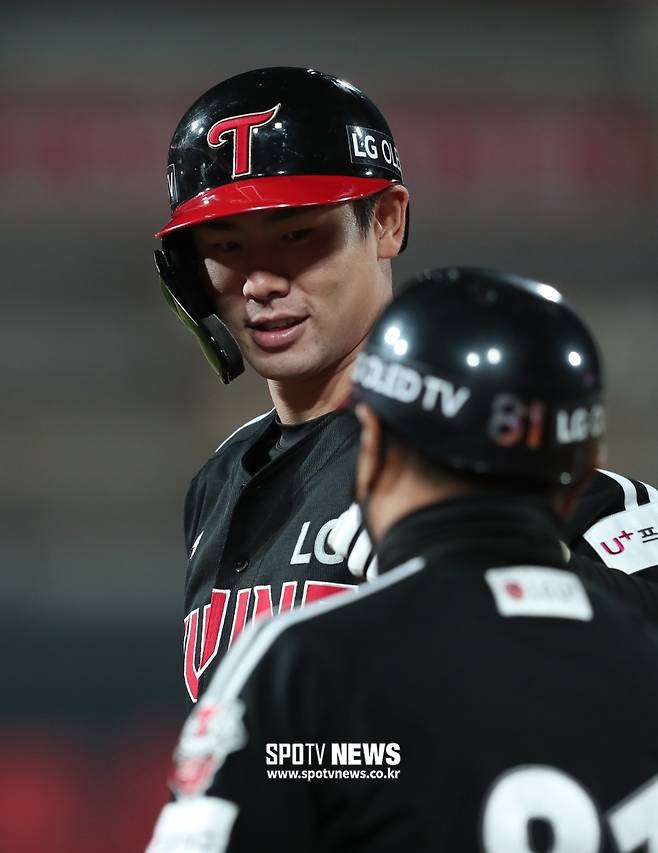 ▲ LG 홍창기 ⓒ 스포티비뉴스 DB