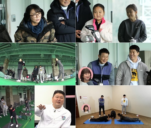 Kim Byung-hyuns daughter Min-Ju and Lee Hyung-taeks daughter Mina reveal their flame fighting spirit in front of Kim Mi-hyun, the golf actress.In the third episode of Channel A Super DNA blood is not cheating (hereinafter referred to as I can not cheat), Kim Byung-hyun and daughter Min-Ju visit the golf practice field of Super Peanut Kim Mi-hyun.Kim Byung-hyun said that his daughter Min-Ju started golf with the recommendation of Kim Mi-hyun, who is 20 years old.Kim Mi-hyun, who visited the practice area to give Min-Ju a one-point lesson, straight away corrects Min-Jus swing, and then Lee Hyung-taek and his wife raid the scene and surprise everyone.Kim Mi-hyun was in the practice field with Min-Ju, and he brought Mina with him.Lee Hyung-taek sneaks in, saying, I came to show Kim Mi-hyun (daughter) and check if he has a talent.Min-Ju and Mina, who are 12 years old, are awkward for a while, and get acquainted with Kim Mi-hyun.Kim Mi-hyun first praises Min-Jus golf skills for four months of golf and I will digest Baro if I teach.Then, I watch Minas swing of Golf 1 Day Car, and Mina takes the 7th iron and passes the 100m baro distance despite never formally learning golf.Kim Mi-hyun is raving, saying, What is it? You are a real jackpot. It can not be done. Attention is focused on the scary swing skills of Golin-i Mina, who surprised Kim Mi-hyun.Min-Ju is also stimulated by Minas unusual swing, and is more and more committed to practice, so naturally the flame swing Battle of the two daughters unfolds.MC Kang Ho-dong, who watched this in the studio, predicts that in 10 years, this video will be a data video of the news.Lee Hyung-taek said, I am looking forward to what interview I will do at that time.
