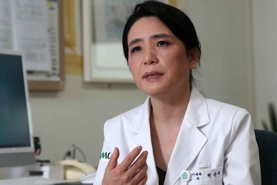 천은미 이대목동병원 감염내과 교수. 김상선 기자