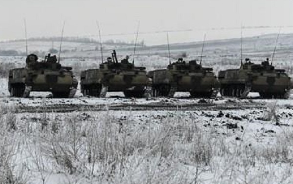 우크라이나 접경지역서 훈련하는 러시아군 / 사진 = 연합뉴스