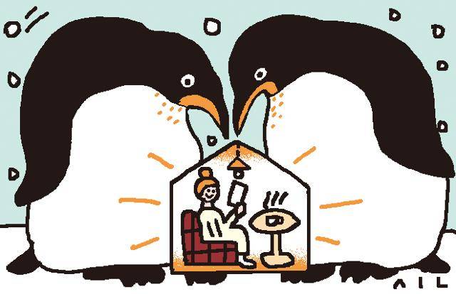 새끼를 살리려는 황제펭귄 어미의 강력한 연민은 현대 기업의 혁신에도 귀감이 되고 있다. 신동준 기자