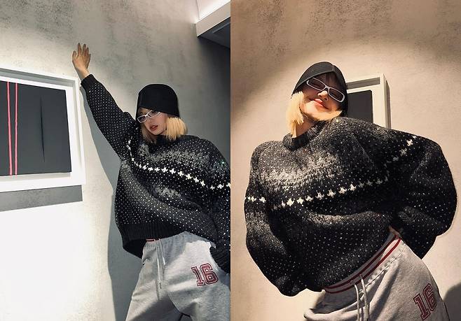 BLACKPINK Lisa reported on the latest.Lisa posted several photos on her Instagram page on Wednesday without comment.Lisa, pictured, caught her eye with an easy look that matched her oversized knit and training pants, and she showed off her confident figure, wearing black hats on her horn-rimmed glasses.Lisa, who had a golden bob, shook her fan with a relaxed smile, and fans praised her for commenting on How is it so beautiful, Just Goddess, Cute, and Best Ya.Meanwhile, Lisas group BLACKPINKs 2022 Wellcoming Collection (BLACKPINK 2022 WELCOMING COLLECTION) will be officially released through the Wiverse Shop Global on March 2.