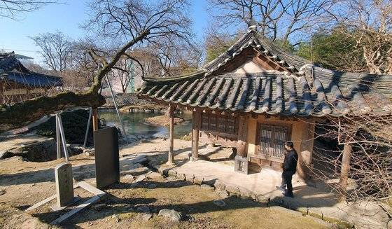 우암사적공원내 남간정사. 김성태 프리랜서