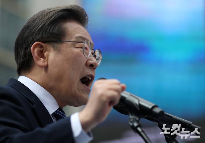 더불어민주당 이재명 대선후보. 국회사진취재단