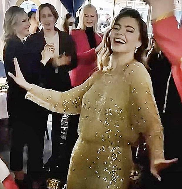 지난해 12월 러시아의 한 연회장에서 포착된 ‘푸틴의 연인’ 알리나 카바예바(38).