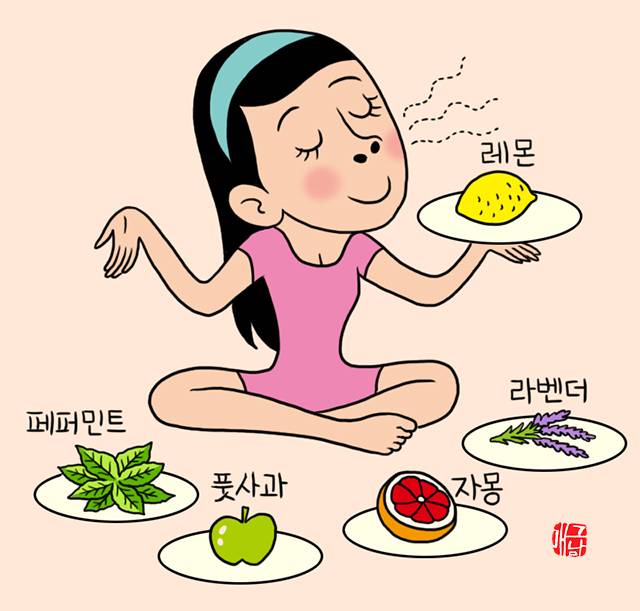 향기는 사람의 생각, 행동, 실질적인 체내 대사까지 바꿀 힘이 있어 식욕 감퇴에 도움이 된다./사진=클립아트코리아