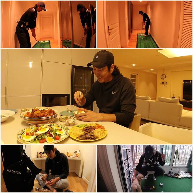 TV CHOSUN Golf King, which will be broadcasted at 7:50 pm on the 9th, is a new concept sports entertainment program that has a fresh fun with Kim Gook Jin - Kim Mi-hyun and members playing a thrilling Golf showdown with super-class guests every time.Above all, the entertainment industry Golf Legend Yoon Tae-young and Golf Brain Senam Kim Ji-seok will join as new members, and they will emit pleasant laughter and thrilling tension by emitting first-year members Jang Min-ho, Yang Se-hyeong and Tikitaka Chemi.In this regard, Yoon Tae-young is the first to broadcast his daily life with his family as well as his home.Yoon Tae-young, a representative of the entertainment industry, made the whole veranda a putting practice field, and made a lot of golf practice space in the house.Yoon Tae-young has continued to practice storms for the first filming of Golf King 3.In particular, Yoon Tae-youngs wife, Lim Yoo-jin, watched Yoon Tae-youngs Golf practice with the eyes of a hawk, and made a loud voice by singing mental training that poured endless nagging.Moreover, Yoon Tae-youngs wife has set up a big dinner for her husband Yoon Tae-young, who has been training for Golf, and said, Do you want me to go and cheer you?He said, I was proud of Yoon Tae-young as a single outcast to convey affectionate support.Here, Yoon Tae-youngs twin sons asked a keen question, Who is better at Golf among Father and Kim Gook Jin? And the embarrassed Yoon Tae-young made everyones navel with his answer.In addition, Yoon Tae-youngs sons asked about Fathers job in kindergarten in the past, and one of them was a baseball player and one of them was a golf player.As such, the daily life of Yoon Tae-youngs family, which is full of charm of reversal, will be conveyed and the house theater will be filled with a hearty Park Jang-so.The production team said, The Yoon Tae-young family is expected to bring sympathy and laughter to viewers without hiding their daily life like a sitcom. I would like to ask for your expectation for the first broadcast of Golf King 3 .Meanwhile, TV CHOSUN Golf King 3 will be broadcasted at 7:50 pm on April 9th.