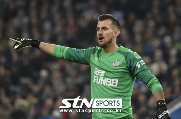 뉴캐슬 유나이티드 마르틴 두브라브카 골키퍼. 사진|뉴시스/AP