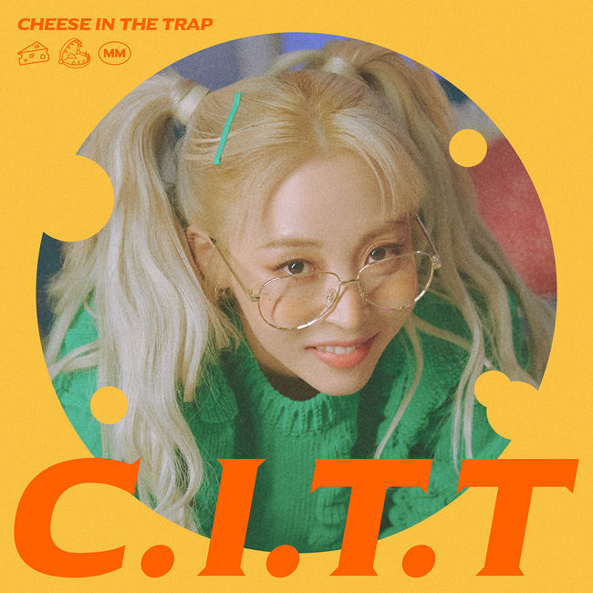 MAMAMOO Moonbyul has released a new single album cover and has entered a solo comeback countdown.Albie W.(RBW) released an album cover image of its new single C.I.T.T (Cheese in the Trap) at 0:00 today (14th).Moonbyul in the public photo is a retro fashion with a vivid color, and it gives a kitsch sensibility.The blonde-turned Moonbyul showed off her lovely atmosphere like the main character in a cartoon with a bifurcation hairstyle, vintage glasses and freckle makeup.The beagle-filled figure, which seems to be decorating something, attracts attention and raises curiosity about the new song.Especially, the album cover reveals hints about new songs with cheese, trap and MM logo image along with C.I.T.T (Cheese in the Trap) typography, which stimulates fans curiosity.Moonbyul will release his new single C.I.T.T (Cheese in the Trap) on the 28th and will return as a solo singer in three months.On the 12th, the comeback schedule teaser video and album reservation sales were opened, and expectations for comeback were Gozo.This album, which is made in three versions of Jerry, Cheese and Trap, attracts attention to what visuals and concepts will be presented for each version.We will gozo expect comeback through contents that are released sequentially such as concept photo, concept film, dance spoiler, music video teaser.Meanwhile, Moonbyul will release a new single Cheese in the Trap through various music sites at 6 pm on the 28th.RBW. (RBW)