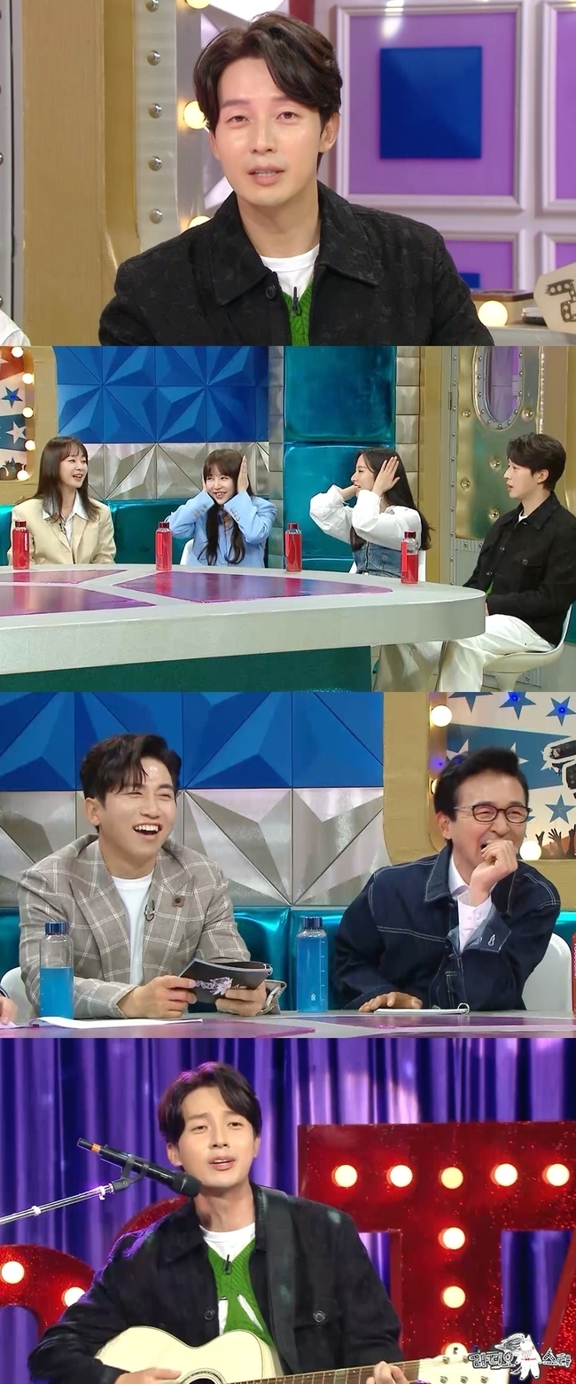 The comedian Heo Kyoung-hwan revealed his public devotion to the Gag Thumb Fellows Oh Nami and Kim Ji-min.MBC Radio Star, which will be broadcast on April 27, will feature TV with First Love with Myung Se-bin, Yoon Eun-hye, Bona and Heo Kyoung-hwan.Heo Kyoung-hwan has boasted a unique presence with the dedication and fun sense of popping bread every time he appeared on Radio Star.Heo Kyoung-hwan, who reappeared as a guest in two years, reveals the recent situation that the sales of his chicken breast business have reached 60 billion won.In the meantime, he suddenly declared that he would focus on broadcasting activities again through Radio Star, and devastated the scene.Heo Kyoung-hwan, one of the most beautiful comedians, claims that TV was a self-proclaimed KBS shampoo fairy in a special feature with First Love.He said, I received the attention of many gag women in the past, and I was the First Love brother of the Comedy Room.Heo Kyoung-hwan recalls that he had been misunderstood as a top Korean star in China before his debut, saying, I was in a hurry to see me.In addition, Heo Kyoung-hwan reveals an episode of a secret (?) date with reason against him in China, which raises curiosity.Above all, Heo Kyoung-hwan reenacts the moment he heard the news of his fellow gag woman Oh Nami and Kim Ji-min who had been on the Gag Thumb in the past.Heo Kyoung-hwan is curious to say that he is honest about his feelings at the time, saying, It was a strange static electricity coming, I dropped my cell phone.
