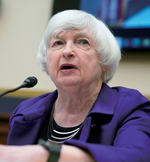 재닛 옐런 미국 재무부 장관ⓒAP 연합