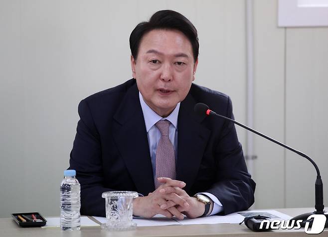 윤석열 대통령 당선인. 2022.5.4/뉴스1 © News1 인수위사진기자단