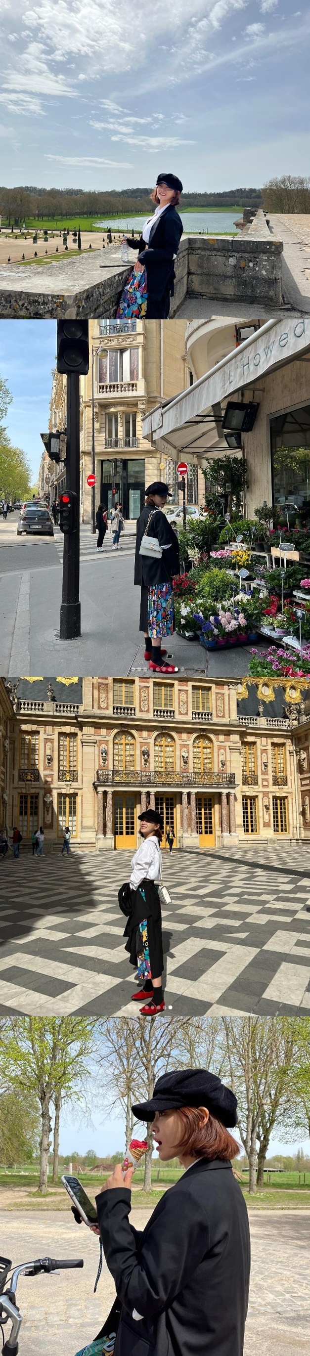 Seoul) = Singer and Actor Kim Se-jeong revealed his appearance during his France trip.Kim Se-jong released photos taken during the trip, saying, I went to Versailles Palace, improved Hanbok Feelings and heard it was like my mothers clothes, on the social network service account on the 5th.Kim Se-jeong left picturesque photos in the background of Frances beautiful scenery, with cute style fashion also eye-catching.Kim Se-jeong has recently successfully completed the SBS drama In-house Match and has a break.