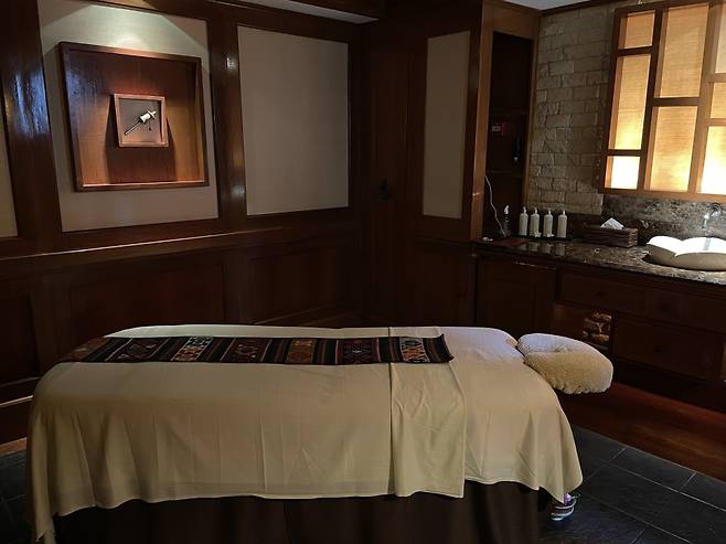 샹그릴라 리조트 '치 스파' 마사지룸. /사진= 강예신 여행+ 기자