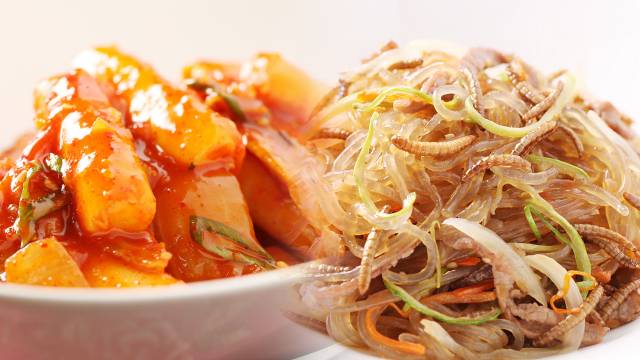 고소애 고추장 떡볶이와 고소애 잡채 /사진=윤은영 교수 제공